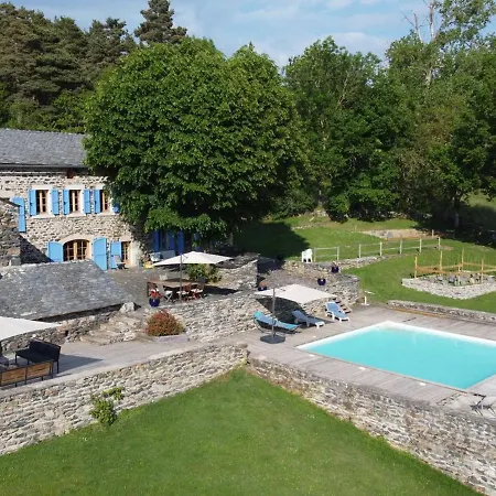 B&B Corps De Ferme Renove Avec Piscine Et Terrasses Paisibles, A 1h30 De Lyon - Fr-1-582-396 Saint-Etienne-Lardeyrol